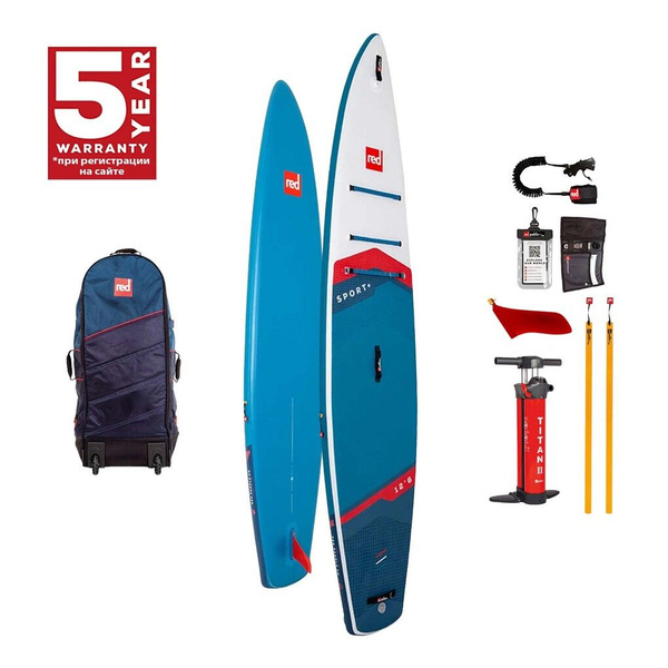 Сапборд RED PADDLE 12.6 (382*76*12см) Sport+ Woven 2024 надувной ...