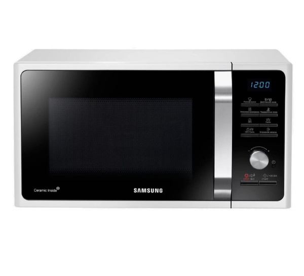 Микроволновая печь с грилем Samsung MG23F301TQW купить на OZON по ...