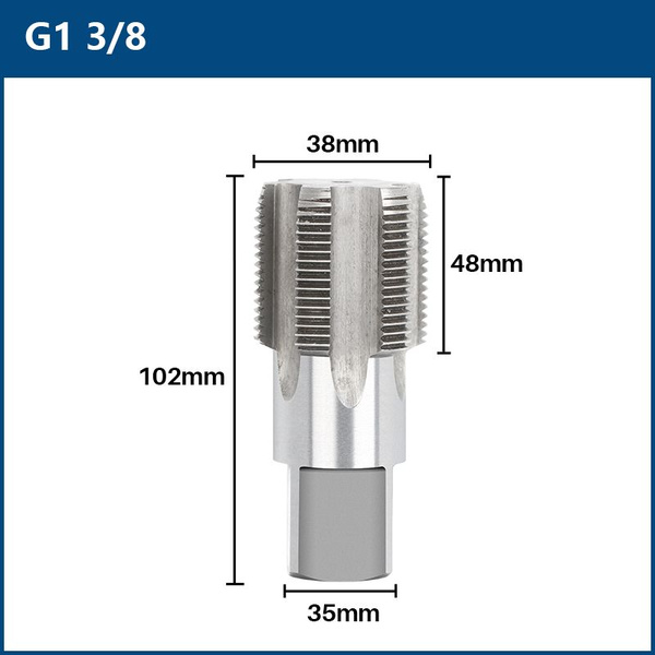 Метчик трубный G 1-3/8" ручной - купить с доставкой по выгодным ценам в ...