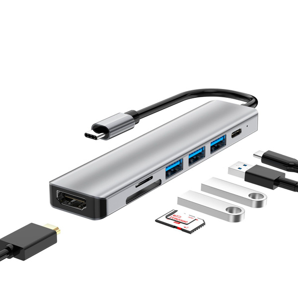 Док-станция Dual HD DP 4k 60 Гц Thunderbolt MST концентратор usb c до 2 ...