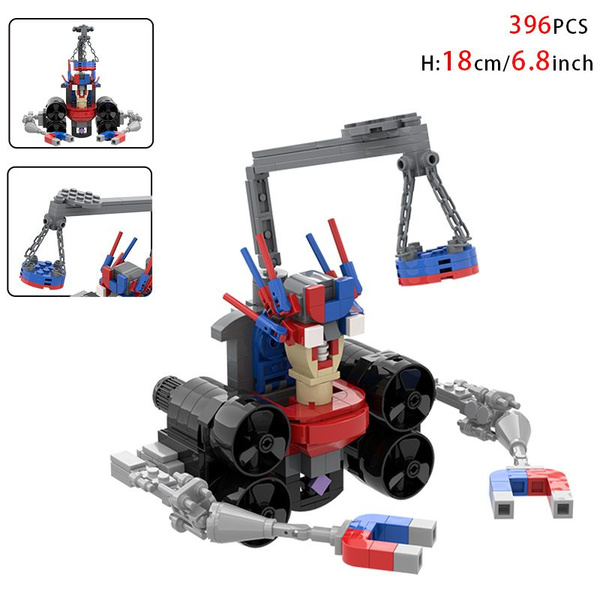 Набор конструктора Moc Skibidi - Фигурки туалета, камерамана Титана ...