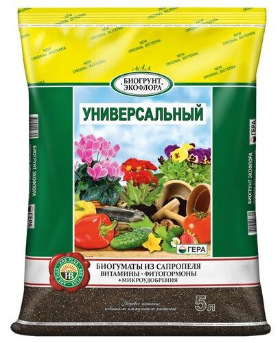 БиоГрунт "Универсальный" 10л ГЕРА - купить по низкой цене в интернет ...