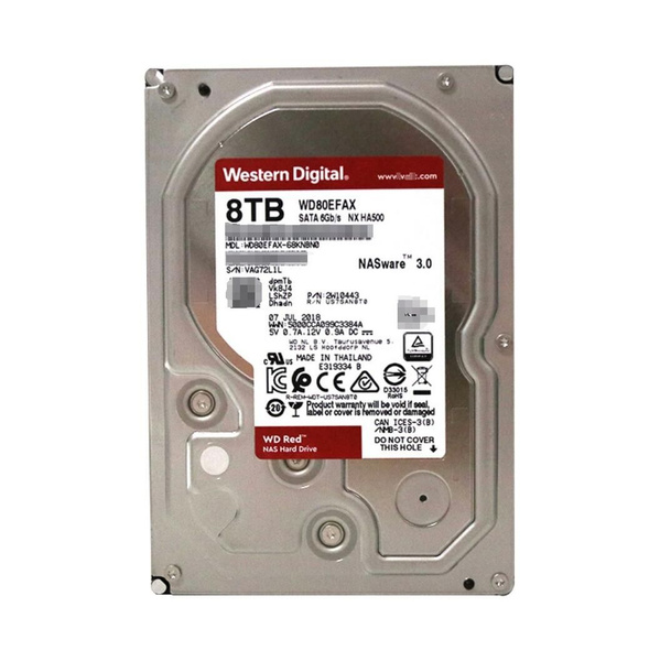 8 ТБ Внутренний жесткий диск Western Digital SATA/64MB Cache (WD80EFAX ...