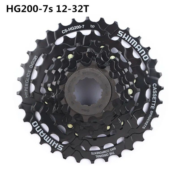 Кассета для велосипеда Shimano HG200-7 12-32T - купить с доставкой по ...