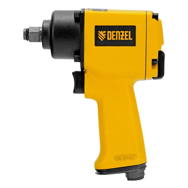 Гайковерт пневматический ударный DENZEL, IWS550 Compact, 1/2", 710 Нм ...