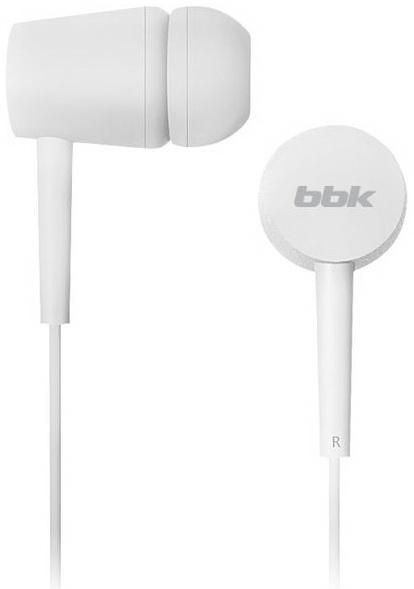 Наушники Вкладыши BBK EP-1002S - купить по доступным ценам в интернет ...