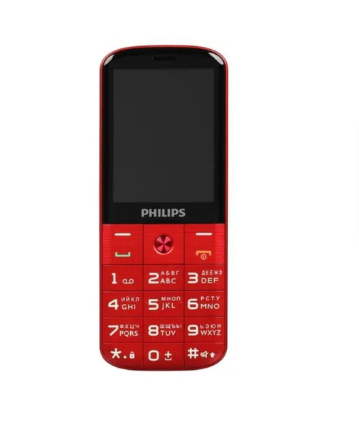 Мобильный телефон Philips E227 Xenium красный, красный - купить по ...