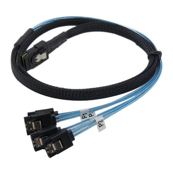 Кабель Sas Sata Mini-SAS SFF-8087 к 4 SATA Mini SAS 4i SFF8087 36P 7P ...