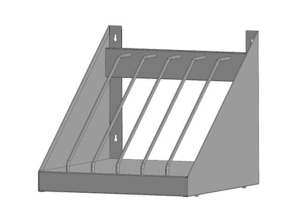 Полка настенная GPsteel ПКНД-6 - купить с доставкой по выгодным ценам в ...