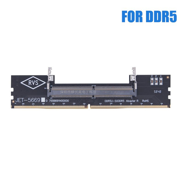 DDR3 DDR4 DDR5 ноутбук к настольному адаптеру памяти карта SO-DIMM к ПК ...