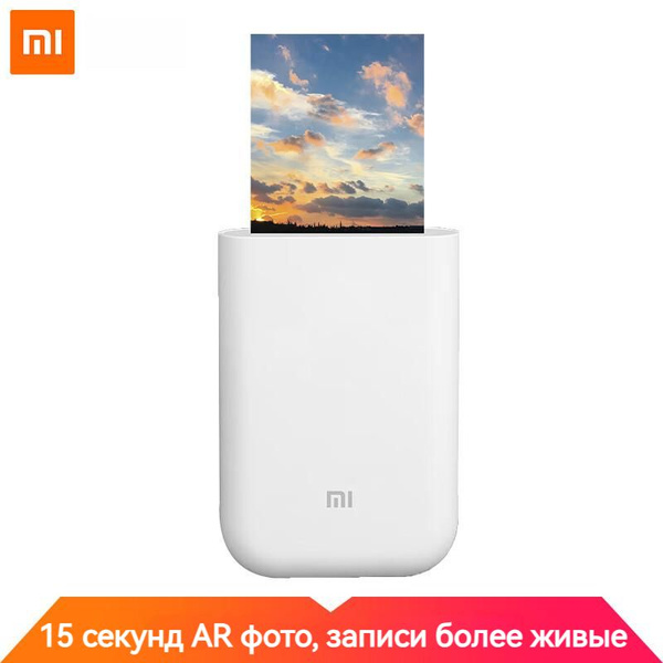 Мини-принтер Xiaomi Портативный фотопринтер - купить по низким ценам в ...
