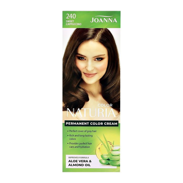 Краска для волос JOANNA NATURIA COLOR (тон 240) Сладкое капучино ...
