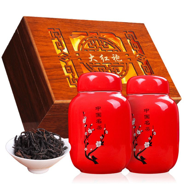 Подарочная коробка для чая New Tea premium Dahongpao, деревянная ...