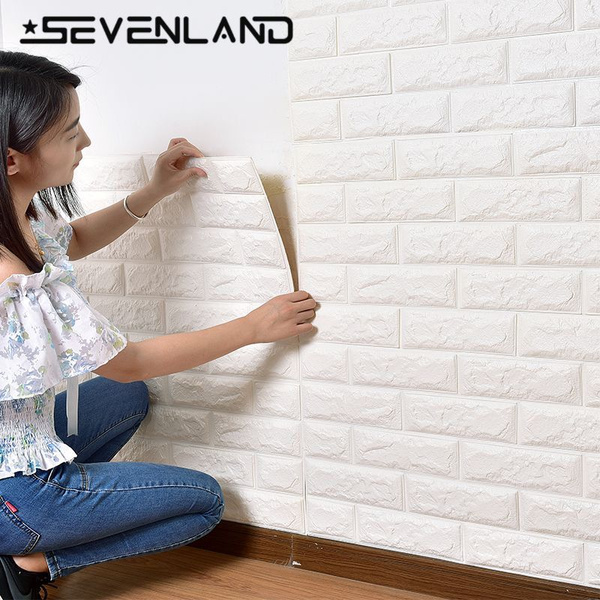 1шт Пенопластовые водонепроницаемые обои для домашнего декора Гостиной ...