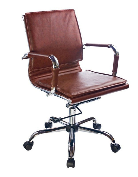 Кресло руководителя Бюрократ CH-993-Low/Brown - купить по выгодным ...
