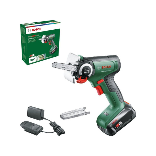 Аккумуляторная мини-цепная пила Bosch UniversalCut 18V-65 06033D5202 ...