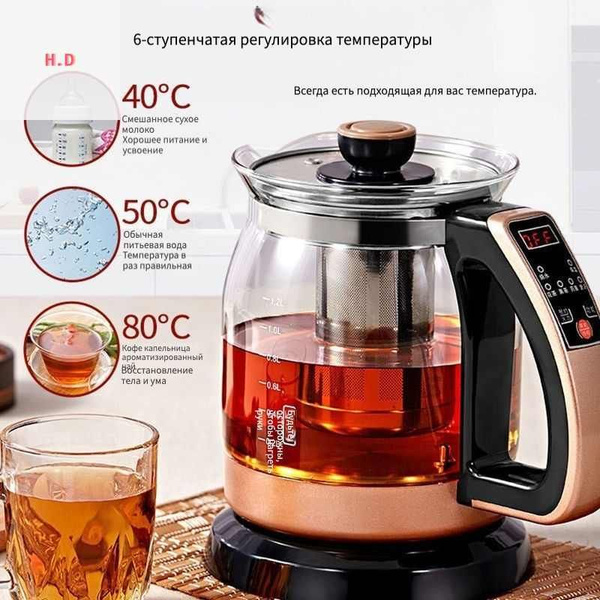 Электрический чайник XHc650d1ac4765, золотой купить на OZON по низкой ...