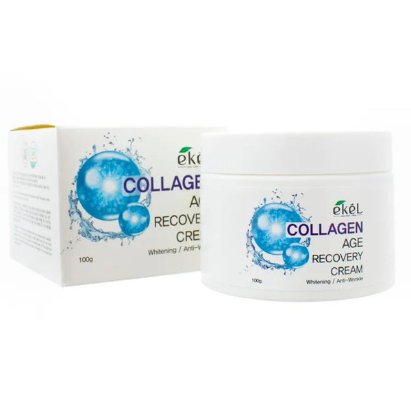 Антивозрастной крем для лица с коллагеном EKEL Age Recovery Cream ...