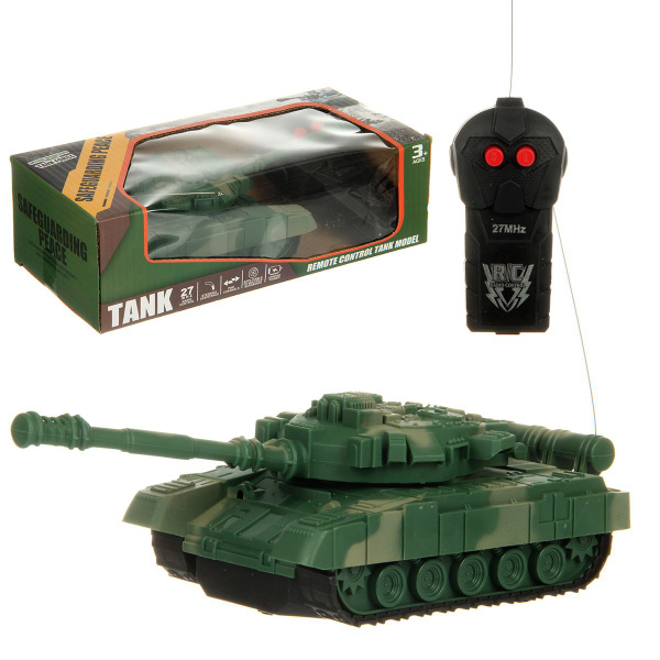 Игрушка танк на радиоуправлении, Veld Co - купить с доставкой по ...