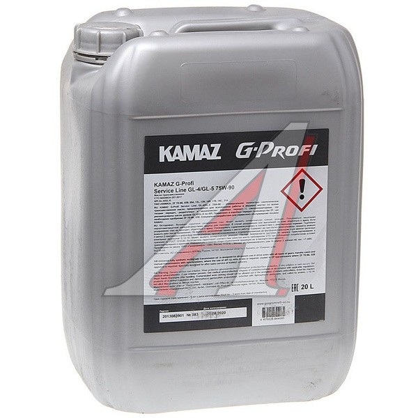 Масло трансмиссионное KAMAZ 80W-90 G-PROFI SL GL-4 20л - купить по ...