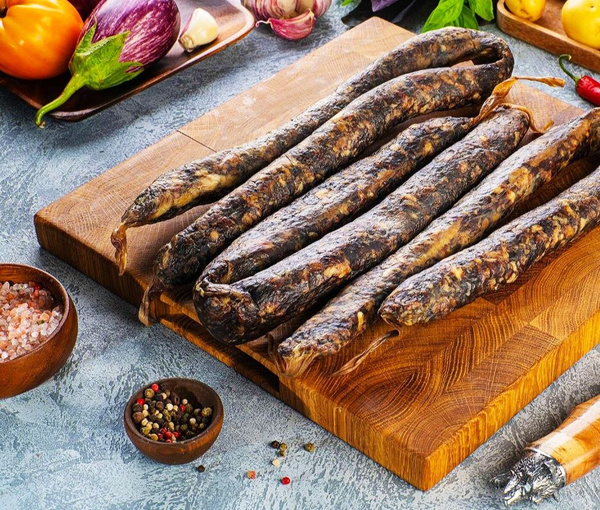 Колбаса говяжья горная сушеная в вакуумной упаковке 3 кг. - купить с ...