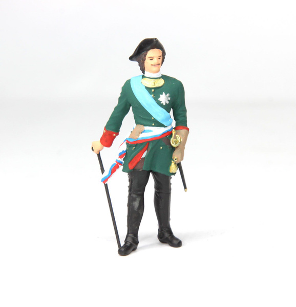 Пётр 1 фигурка, масштаб 1:43, Моделстрой - купить по выгодной цене в ...