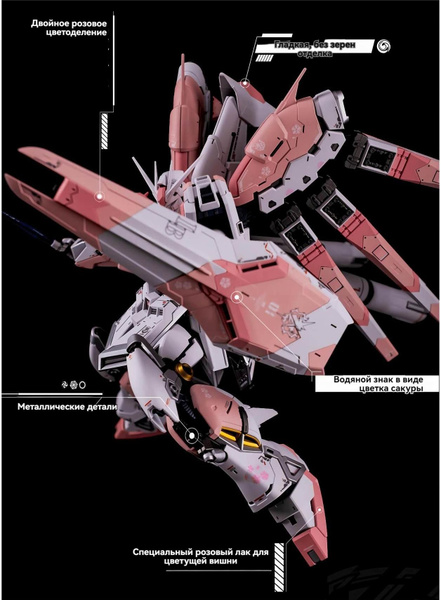 Фигурка Bandai RG 1/144 GUNDAM вишня Hi-v, Высококачественная ...