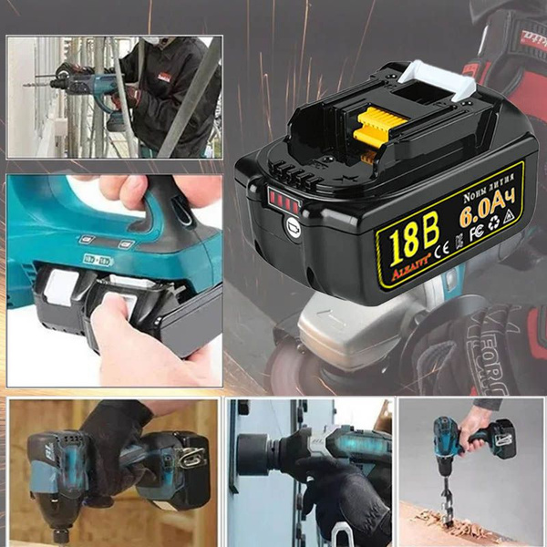 Аккумулятор для шуруповерта для Макита makita 18v, 6 Ач, 6000mAh, MT ...