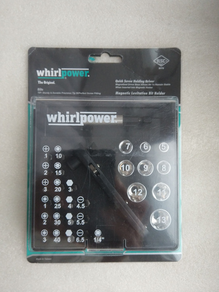 Бита Whirlpower Набор инструментов, 210 мм - купить по низким ценам в ...
