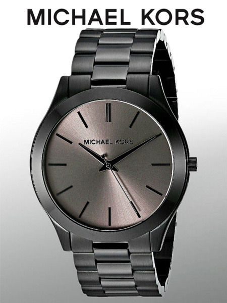 Часы Металлические Мужские Michael Kors черные - купить с доставкой по ...
