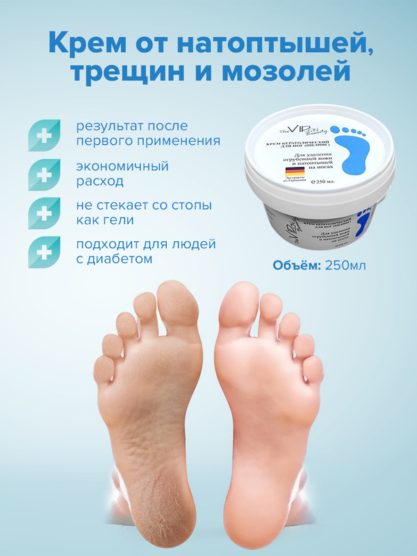 Характеристики The Virgin Beauty Крем кератолический/ кератолик ...