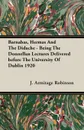 Barnabas, Hermas And The Didache - Being The Donnellan Lectures Delivered before The University Of Dublin 1920 - J. Armitage Robinson