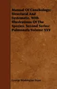 Manual Of Conchology; Structural And Systematic. With Illustrations Of The Species. Second Series. Pulmonata Volume XXV - George Washington Tryon