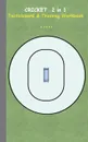 Cricket 2 in 1 Tacticboard and Training Workbook - Theo von Taane