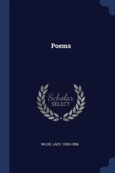 Обложка книги Poems, Lady Wilde