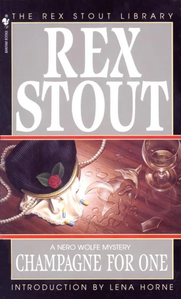 Обложка книги Champagne for One, Stout Rex