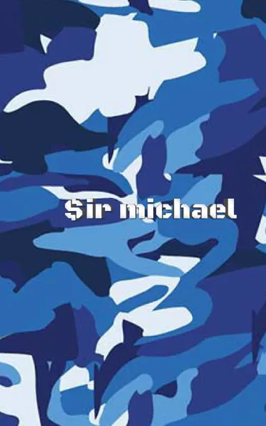 Обложка книги Blue Camouflage   Sir Michael creative journal, Michael huhn, Sir Michael Huhn