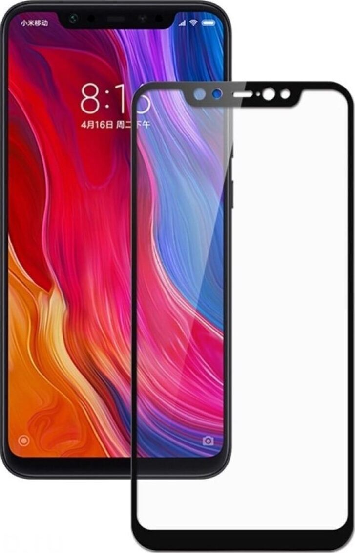 фото Стекло защитное Dekken рамка FULL SCREEN/FULL GLUE для Xiaomi Mi 8 Pro