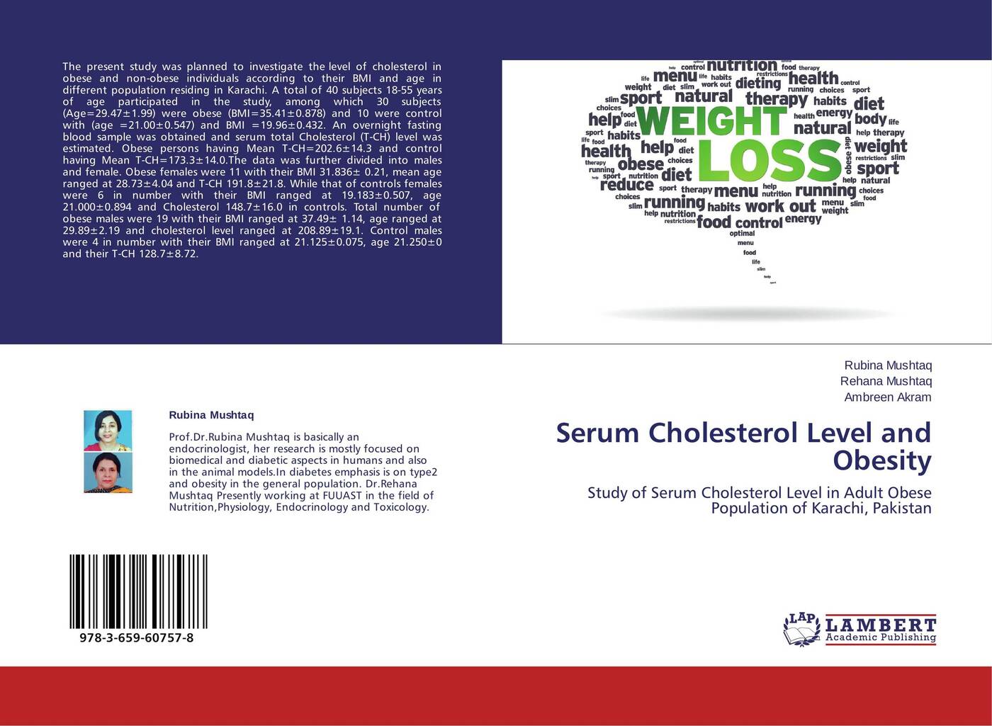Estimation of total Blood Serum cholesterol. 21 means