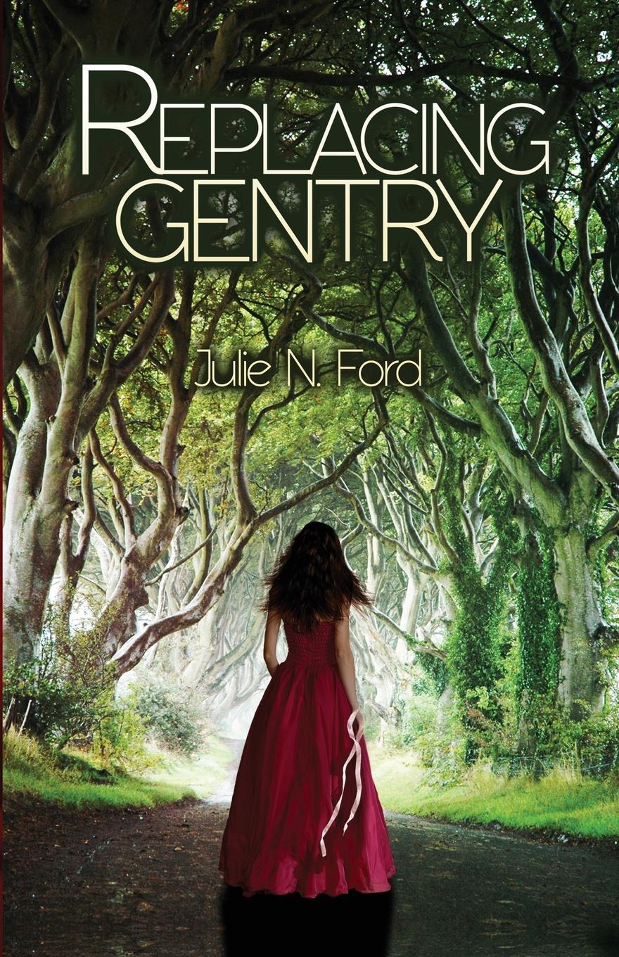 Julie read in the garden