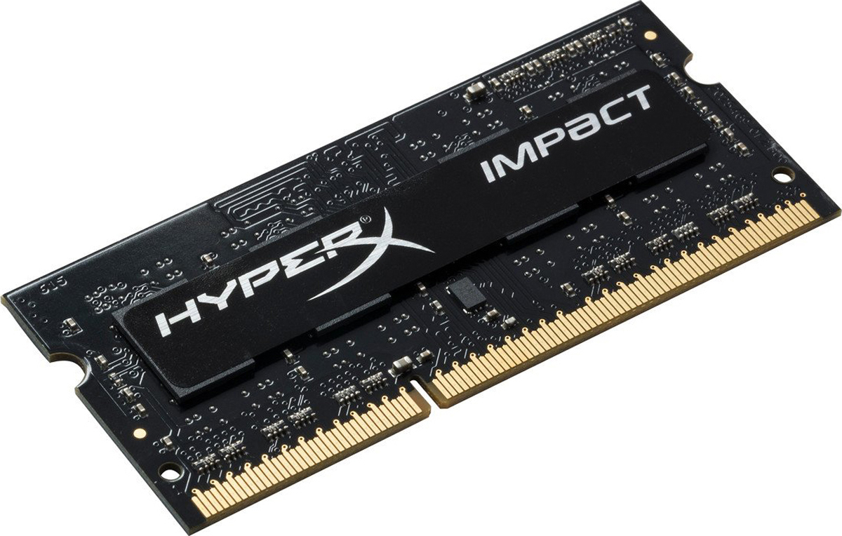 фото Оперативная память Kingston 4GB DDR3L 2133 SO DIMM HyperX Impact Black HX321LS11IB2/4 Non-ECC, CL11, 1.35V