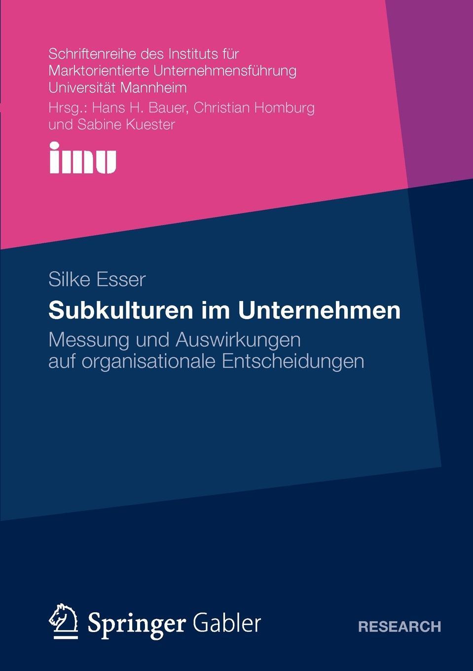 фото Subkulturen im Unternehmen. Messung und Auswirkungen auf organisationale Entscheidungen