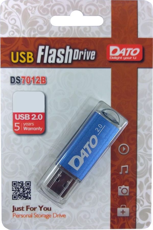 фото USB Флеш-накопитель Dato 16Gb DS7012 DS7012B-16G USB2.0 синий