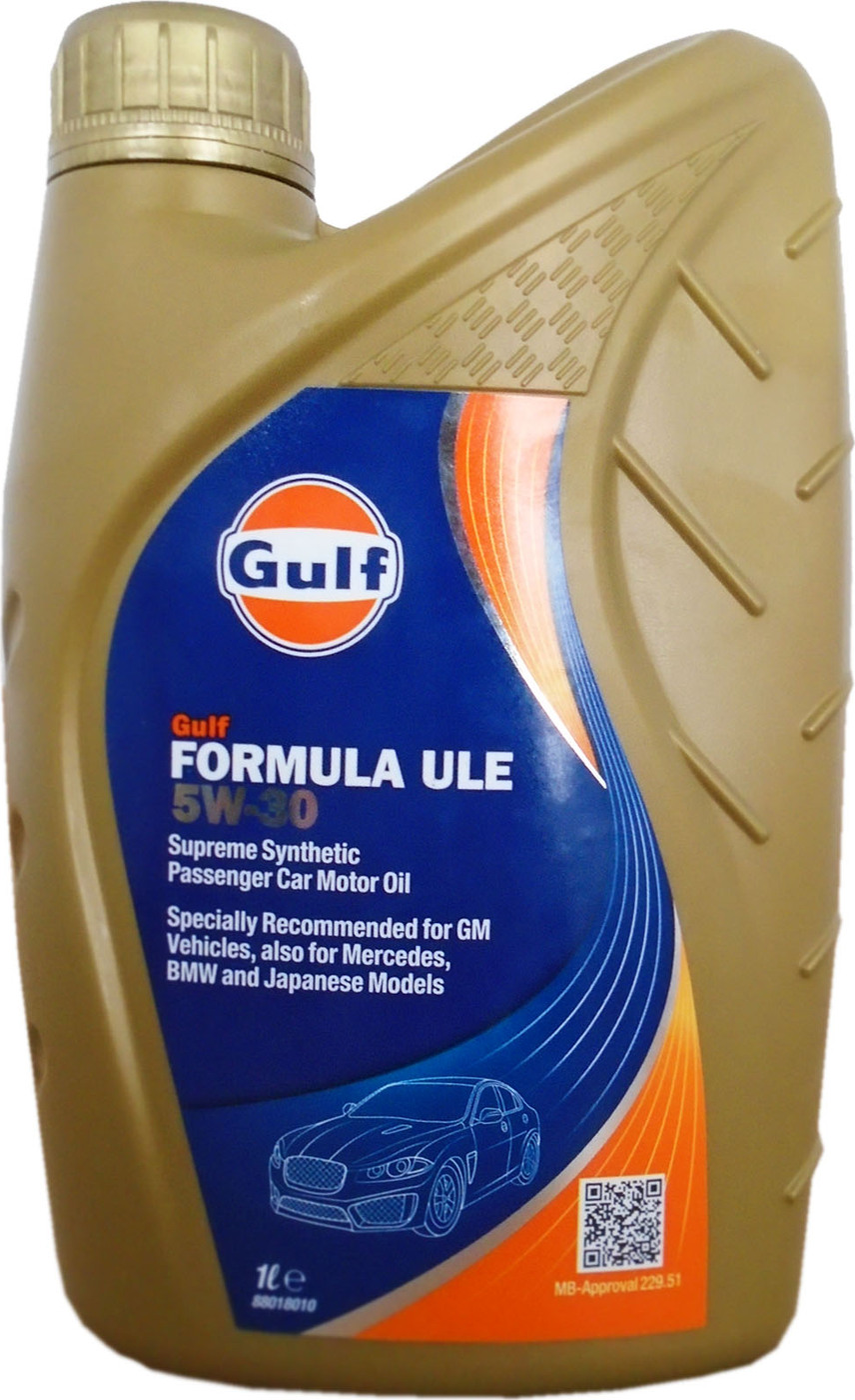 фото Моторное масло GULF Formula ULE SAE 5W-30 (1л)