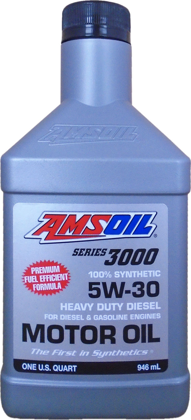 фото Моторное масло AMSOIL Series 3000 Synthetic Heavy Duty Diesel Oil SAE 5W-30 (0,946л)