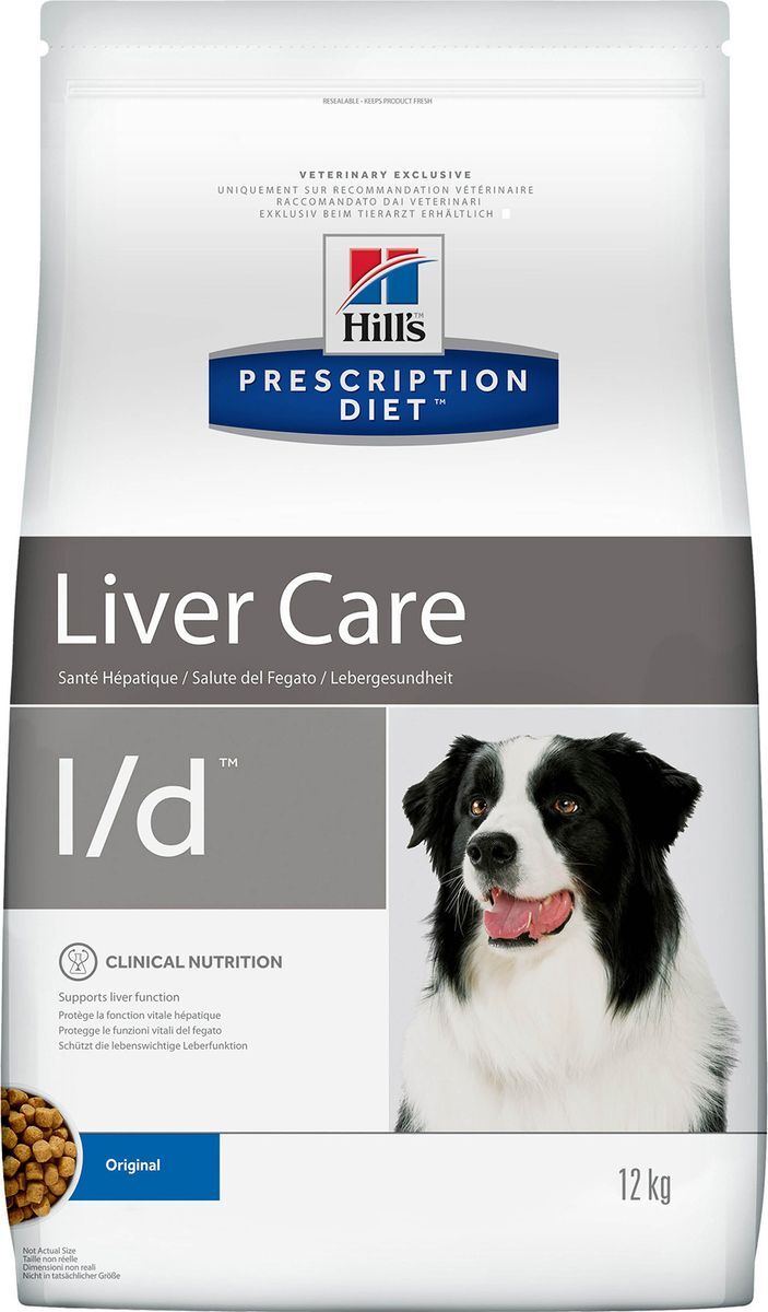 фото Корм сухой диетический Hill's Prescription Diet l/d Liver Care для собак при заболеваниях печени, 12 кг