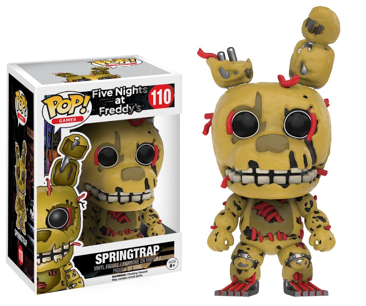 Характеристики Фанко поп Фигурка Спрингтрап (Springtrap Funko POP) №110 ...
