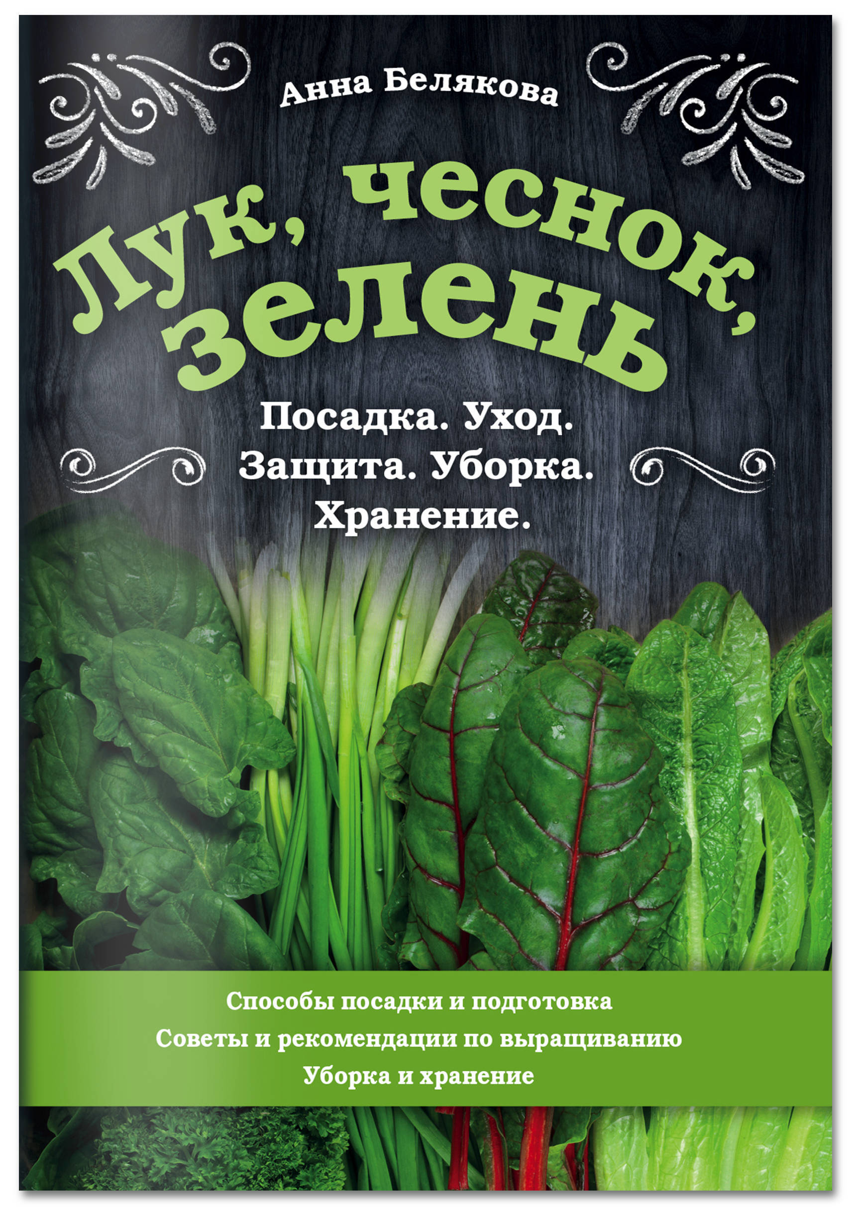 Лук, чеснок, зелень. Посадка. Уход. Защита. Уборка. Хранение | Белякова  Анна Владимировна