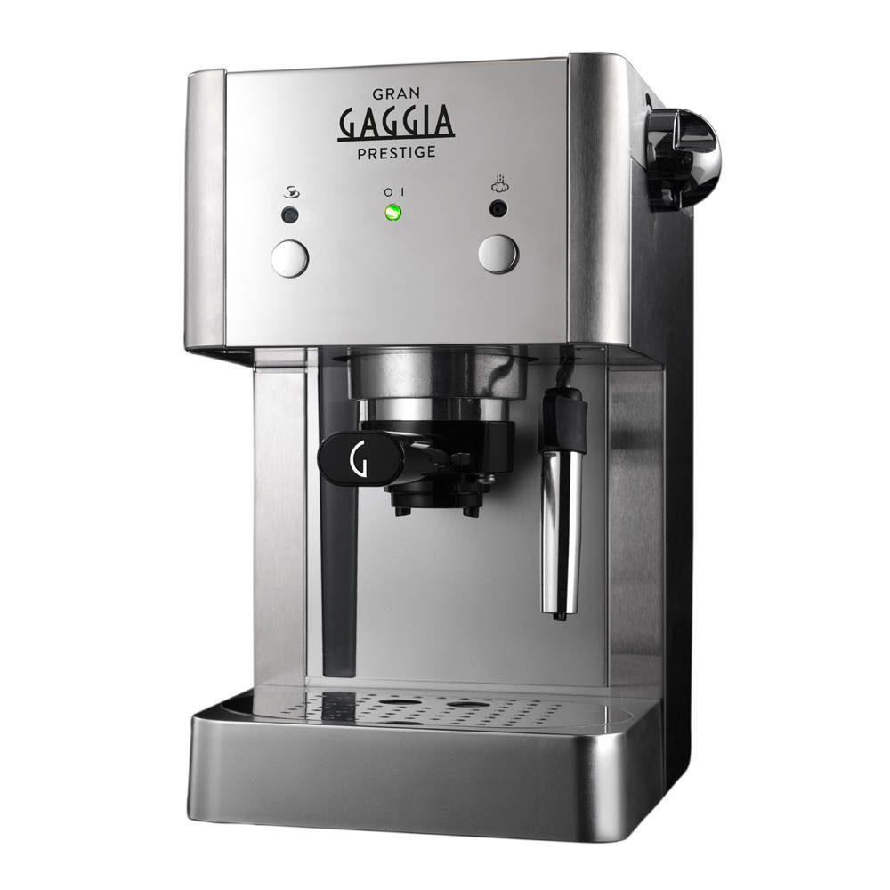 Характеристики Кофеварка рожковая GAGGIA Gran Prestige, серебристый ...