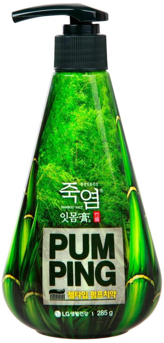 Perioe Зубная паста Pumping Bamboo Salt Gum Care, с бамбуковой солью ...
